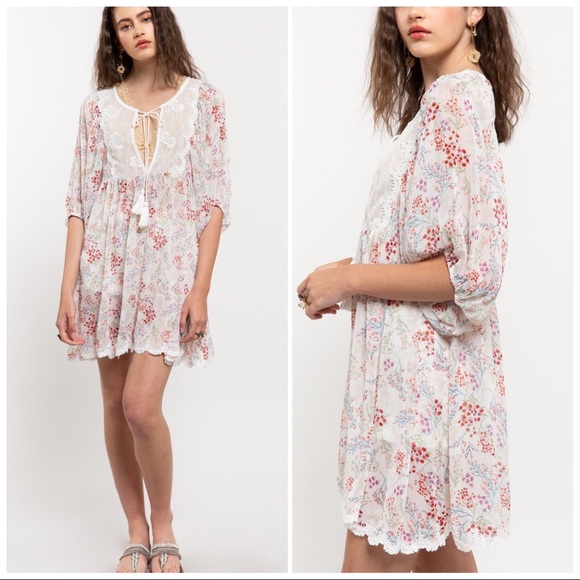 POL Dayna Floral Babydoll Layering Tunic - Picture 2 of 9